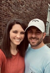 Michael Heaton and His Wife