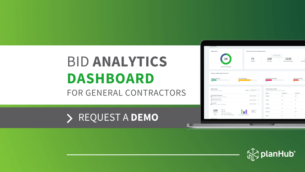 Dashboard for General Contractors