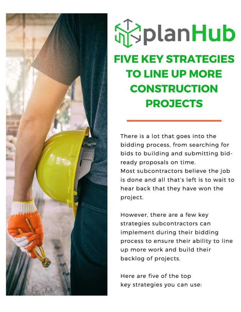 5 key strategies to line up more construction projects