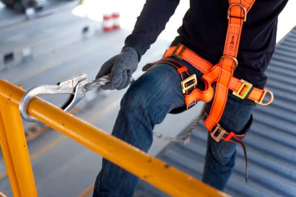 Construction Worker Safety Hanger