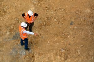 2 Workers on a Construction Site