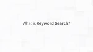about keyword search