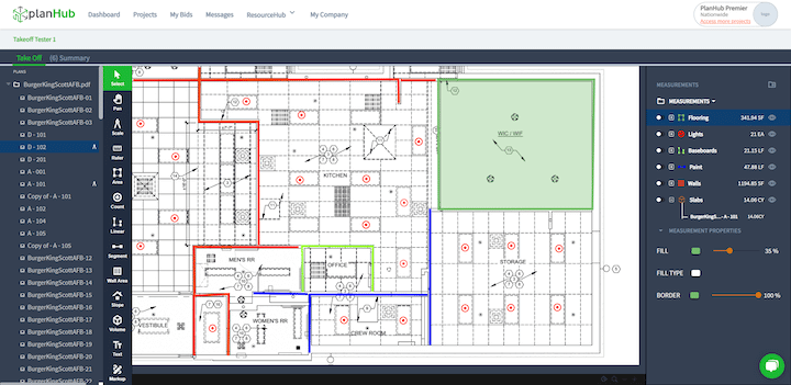 A Construction Plan on Dashboard