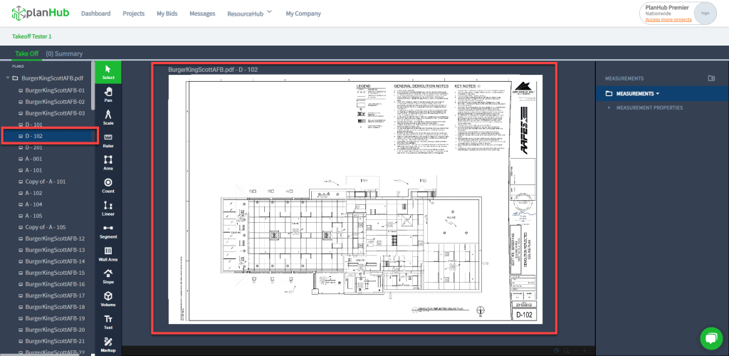 A Construction Plan on Dashboard