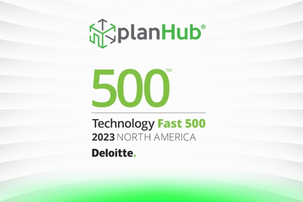 PlanHub Earns 2023 Deloitte Technology Fast 500