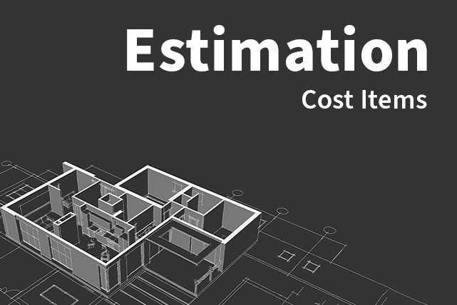 Estimation cost item how-to video thumbnail.