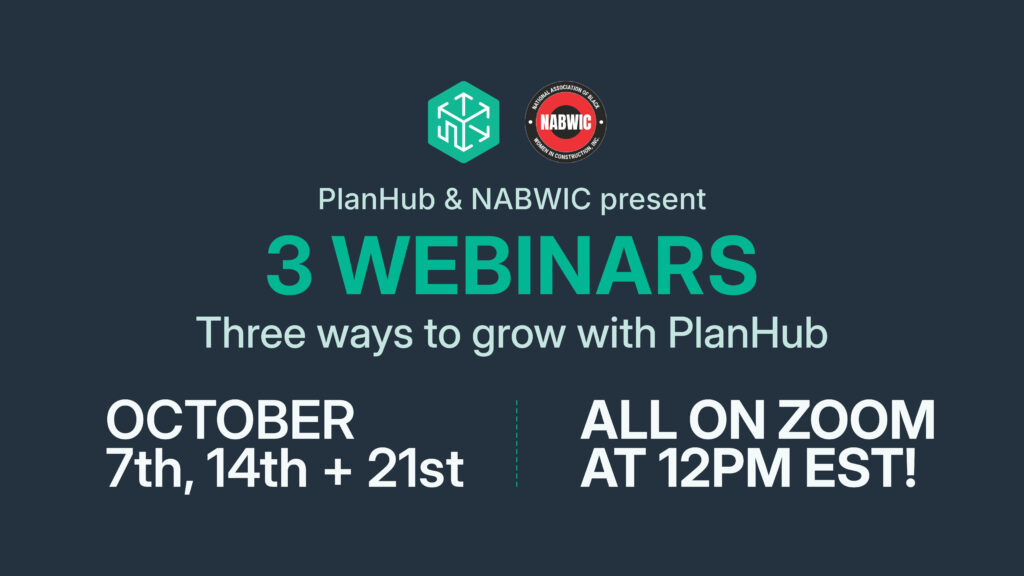 planhub and nabwic webinar series